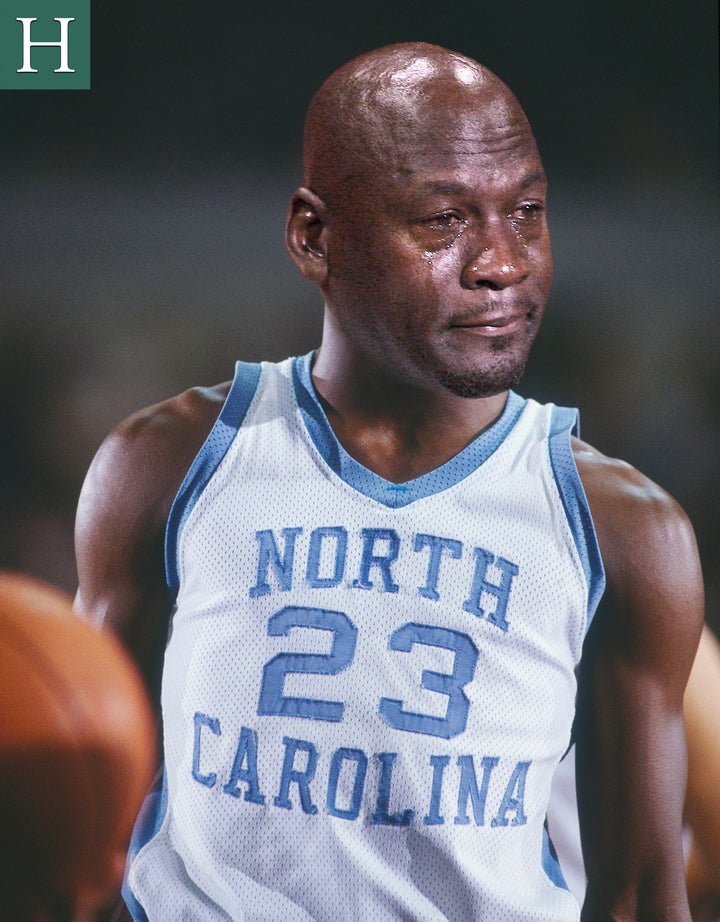 Unc crying outlet jordan