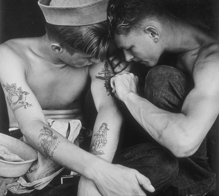 Phillips noted that tattoos were no longer the 'preserve of sailors, navvies and criminals'