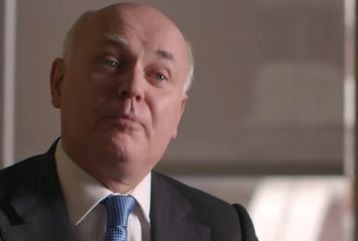 Iain Duncan Smith was overwhelmed during his conversation for the programme