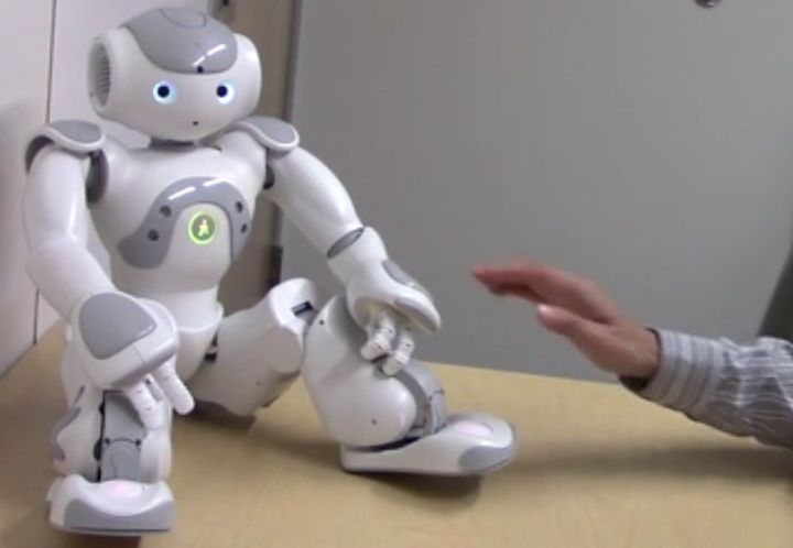 Reaching for a robot's more intimate areas has an intriguing effect on humans, according to a Stanford study.