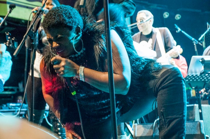 The Black Rock Coalition Orchestra takes the stage to honor Bernie Worrell at Webster Hall.