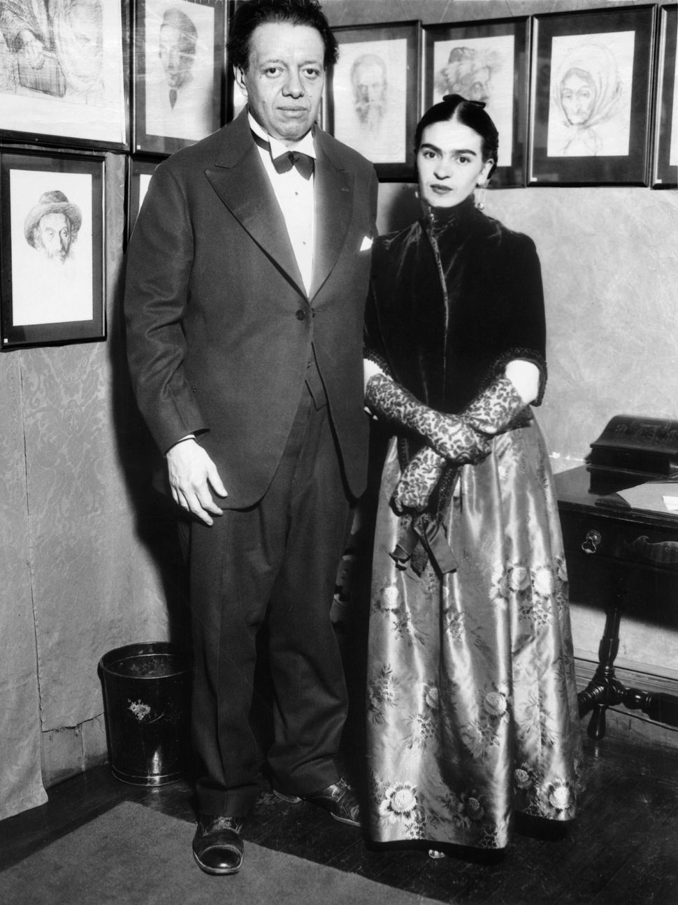 Be More Like Young Frida Kahlo Wearing A Menswear Suit In Her Family ... photo pic photo