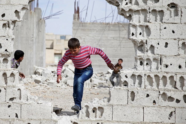 Some 7.5 million children are affected by the war in Syria, 2 million of whom are not attending school, Save the Childre