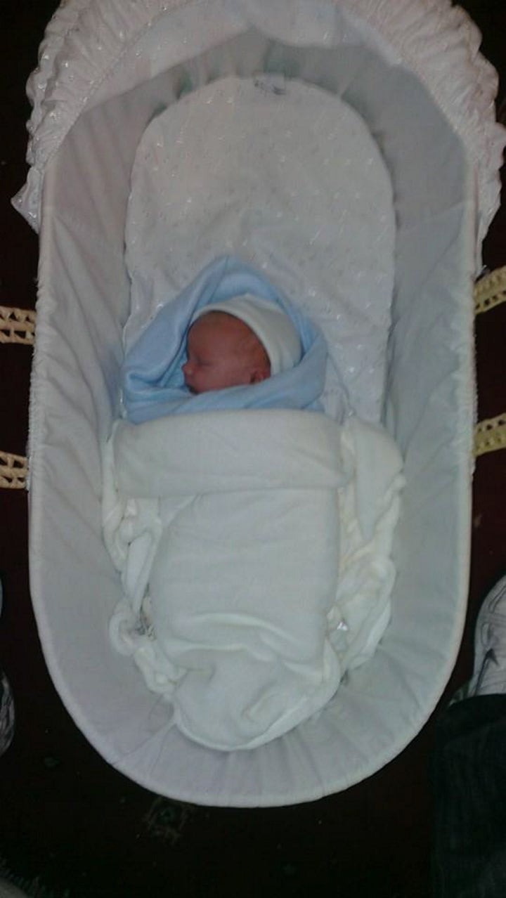 Baby Freddie Neil who died when he was just a month old
