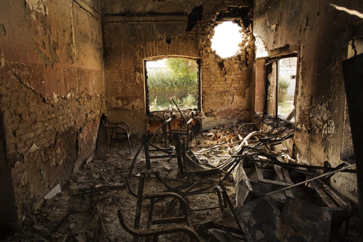 On Oct. 3, 2015, a Doctors Without Borders (MSF) trauma hospital in Kunduz, Afghanistan, was destroyed by U.S. airstrikes. Forty two people, including MSF staff members and patients, were killed.