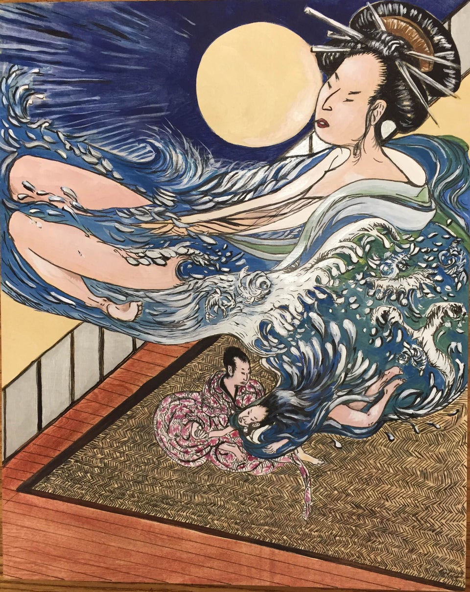 Contemporary Artists Are Reinterpreting 17th-Century Japanese Erotica |  HuffPost Entertainment