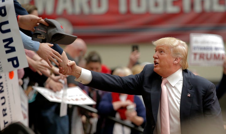 Donald Trump, a self-professed germaphobe, dislikes shaking hands with strangers for fear of being exposed to germs.