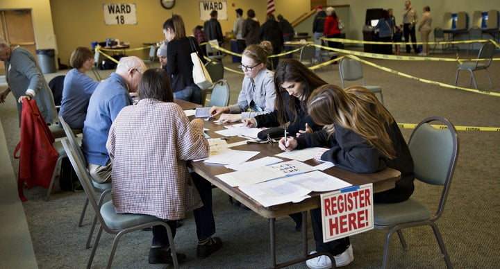 Some Wisconsin voters had a difficult time casting their ballot on primary day because of the state's photo ID law.