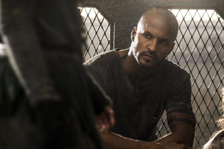 Ricky Whittle as Lincoln on "The 100." 