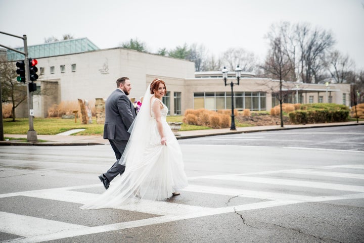 Julia and Lance's engagement included a thyroid cancer scare. Julia is now cancer free.