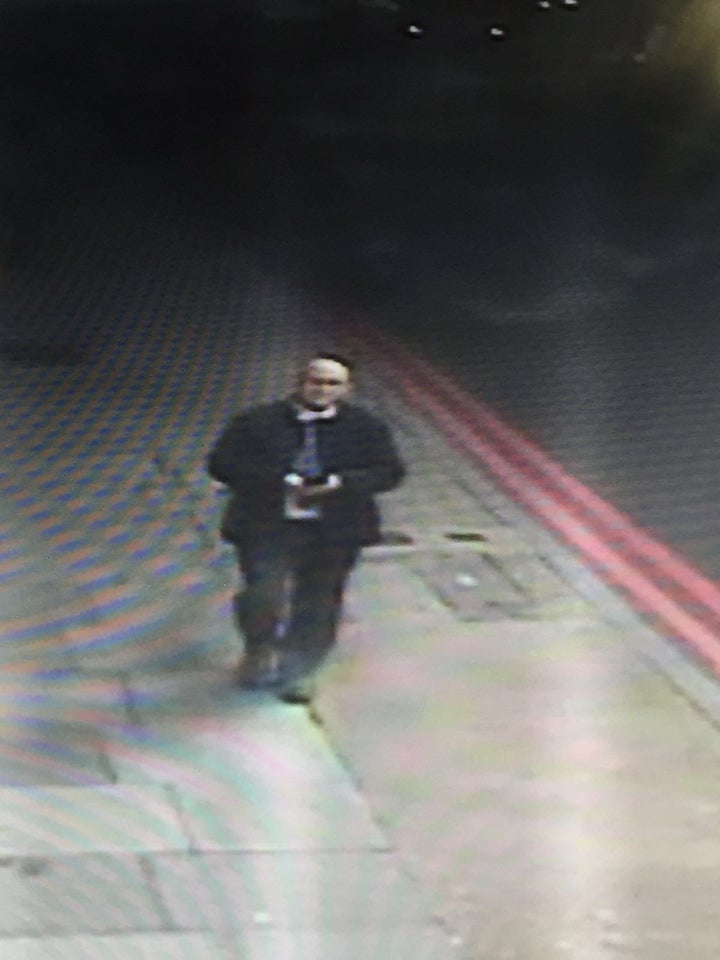 <strong>CCTV images released by police show Semple's last known sighting on Friday at 3pm in Great Guildford Street</strong>