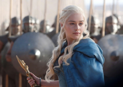 <strong>Emilia Clarke's Daenerys is back in the hands of the Dothraki ahead of Season 6</strong>