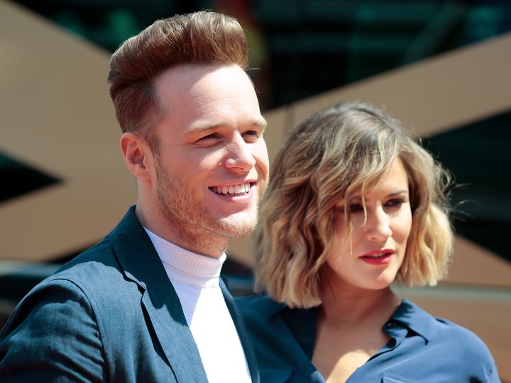 Olly Murs and Caroline Flack have reportedly fallen out