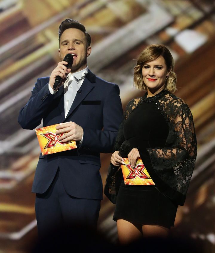 Caroline and Olly came in for criticism on 'X Factor'