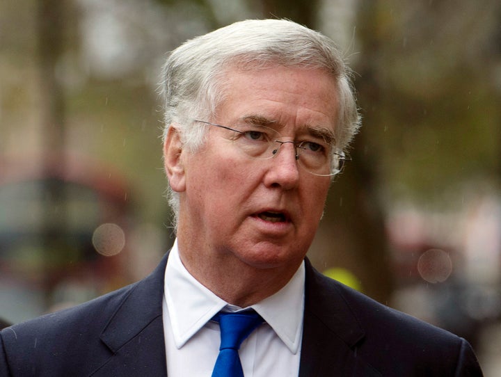 Defence secretary Michael Fallon