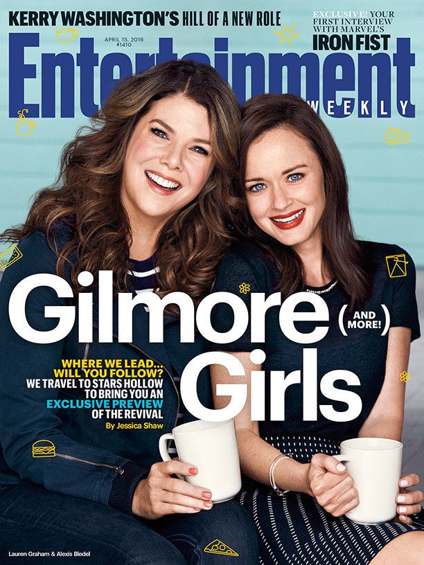 The Gilmore girls are this week's Entertainment Weekly's cover girls. 