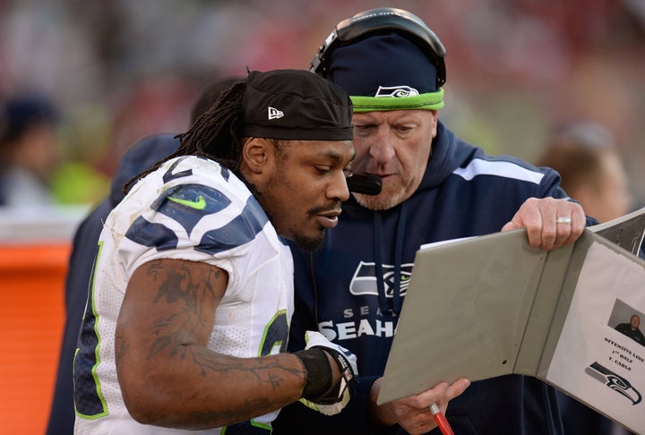 Retired Seahawks running back Marshawn Lynch said Cable is "one of the best coaches I've ever had."