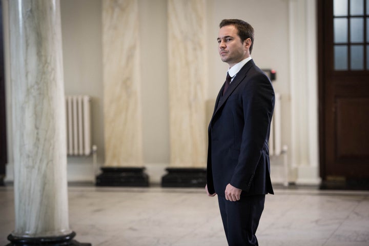 <strong>Steve Arnott (Martin Compston) is more alone than he realises in 'Line of Duty'</strong>