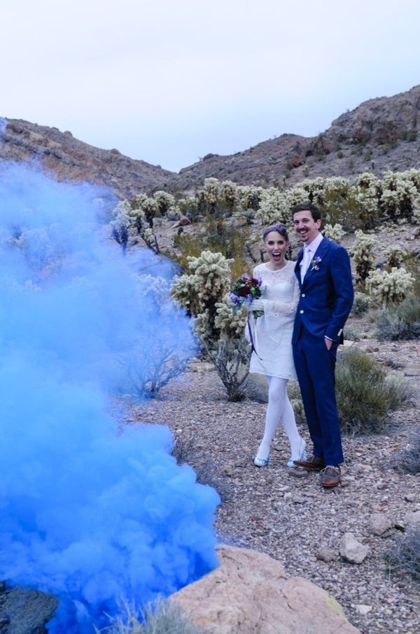 19 Reasons Smoke Bombs Are The Hottest Wedding Photo Trend HuffPost