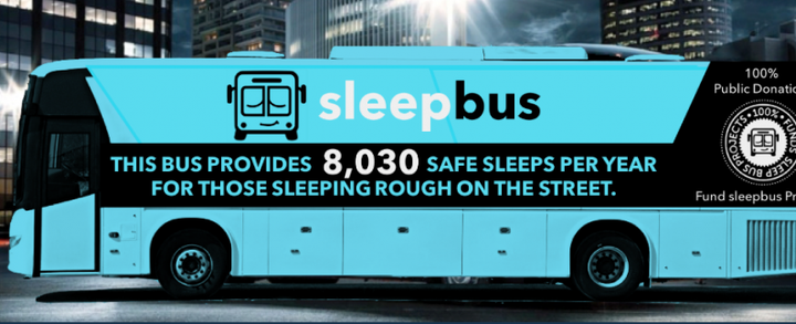 The Sleepbus will offer homeless individuals something that can be hard to come by on the streets: a good night's r