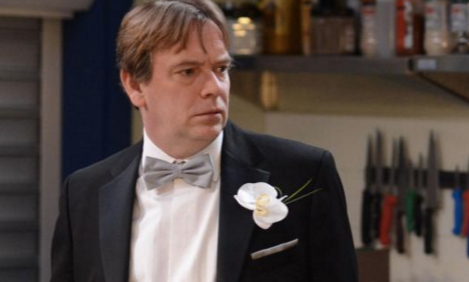 Adam Woodyatt's not happy, this time off-screen