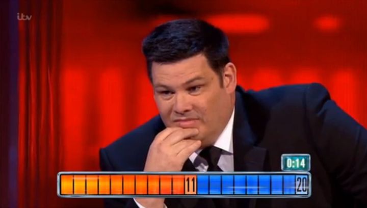 Chaser Mark ‘The Beast’ Labbett was answering the questions in the Final Chase