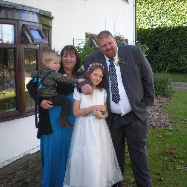 Gemma, Dave and their two children Katie and Dexter.