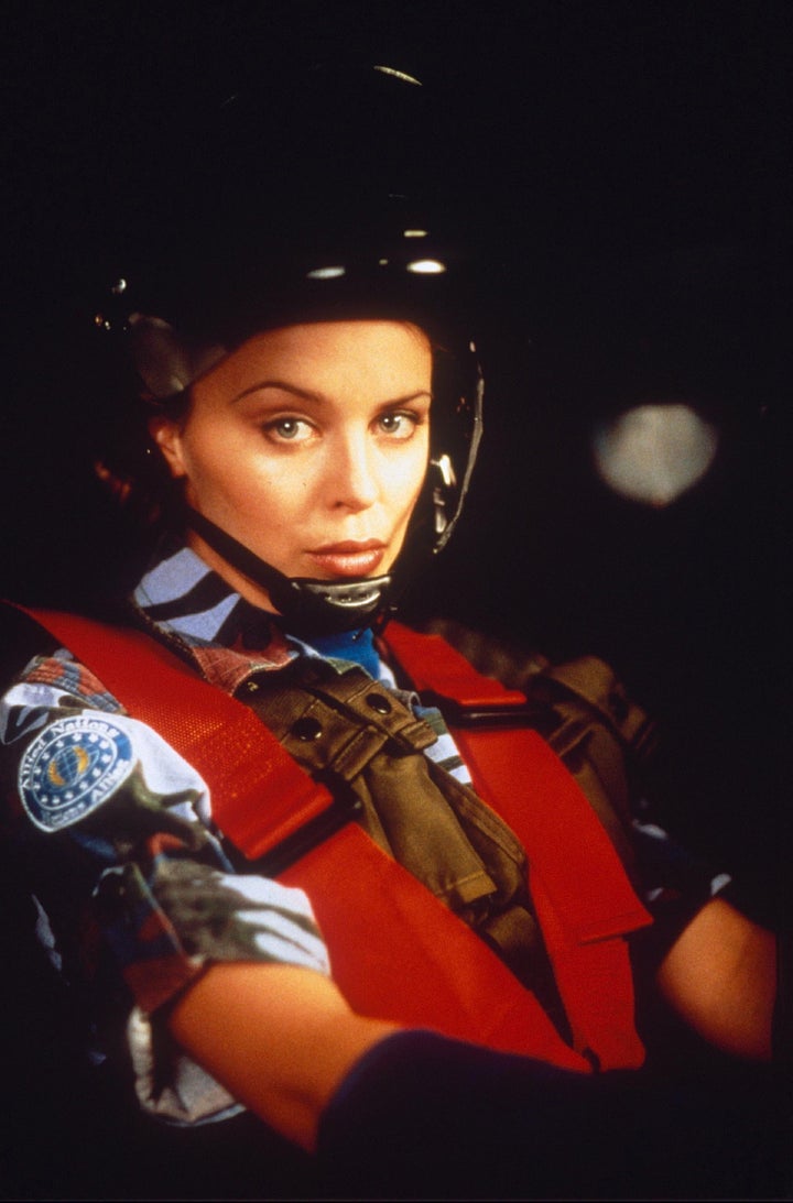 <strong>Remember Kylie in 'Streetfighter'? Nah, us neither.</strong>