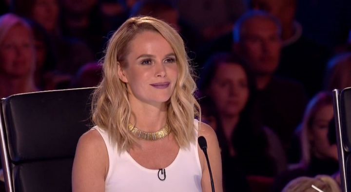 <strong>Amanda Holden is particularly impressed with Beau's audition</strong>