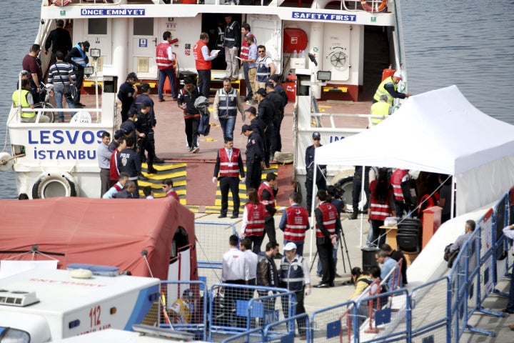 The EU-Turkey deal aims to stem mass migration from Turkey to Greece. Most of the migrants and refugees in question are fleei