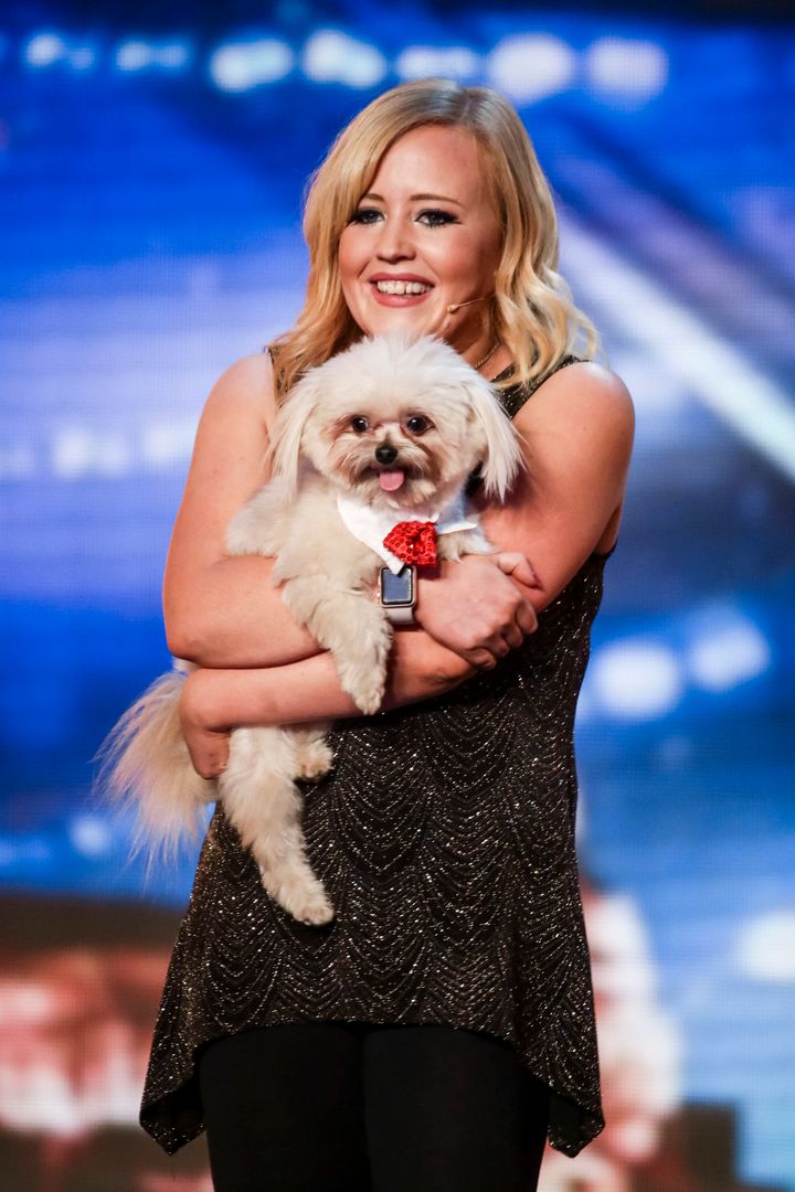Lucy and Trip are vying to be crowned the third dancing dog act to win the show