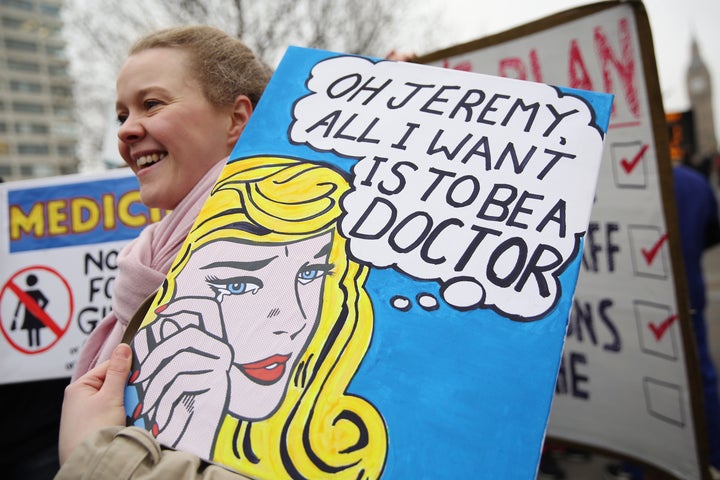 <strong>Student medics have hit out at Dr Alford's comments</strong>