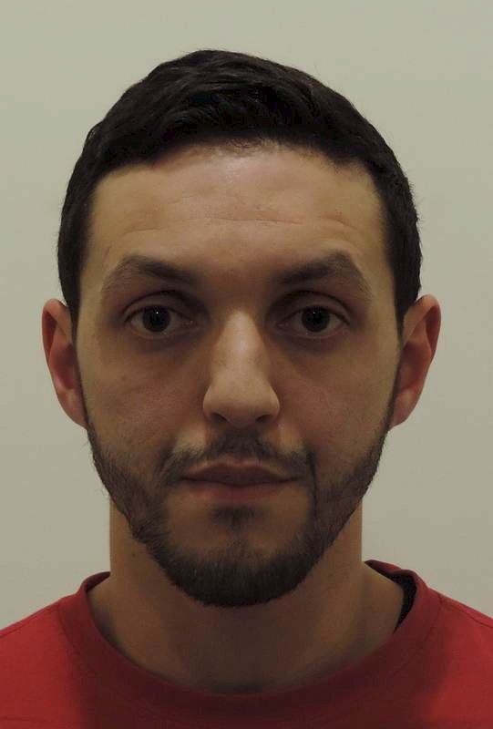 Paris attacks suspect Mohamed Abrini has been arrested in Brussels, Belgium's public broadcasters said on Friday. Abrini is shown here in an undated handout image.