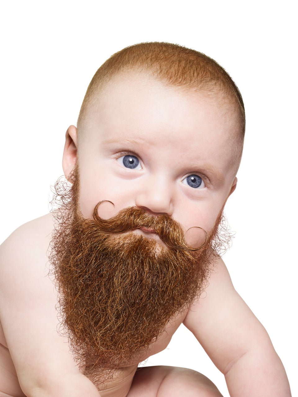 Stock Photos That Make Us Wish More Babies Had Beards | HuffPost Life