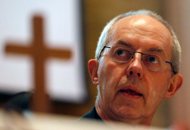 The Archbishop of Canterbury, Justin Welby, said that the revelation as to who his biological father was came as a "complete surprise".