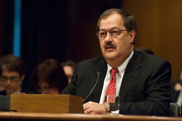 Former Massey Energy CEO Don Blankenship was defiant at his sentencing on Wednesday, after he was found guilty of conspiring to violate mine safety standards.