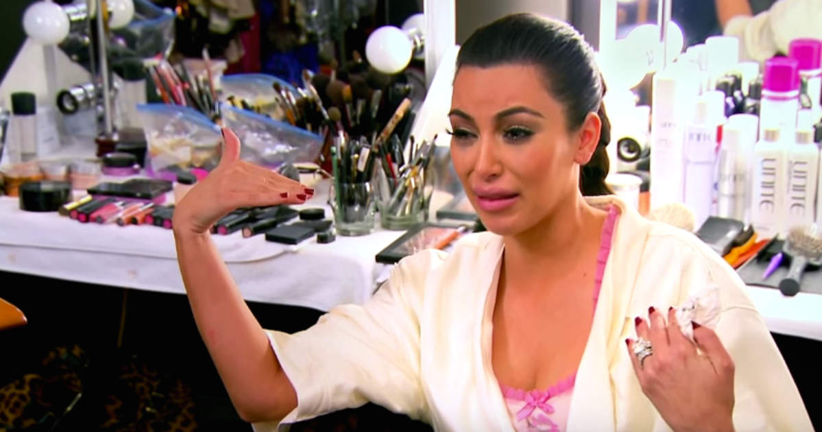 Kim Kardashian Takes Her Cry Face To A Whole New Level | HuffPost ...