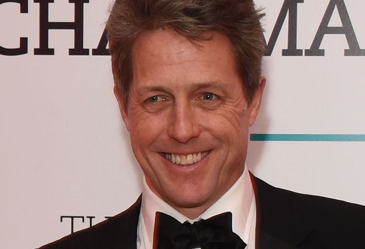 Hugh Grant at the BFI Chairman's Dinner in London in February 2016.