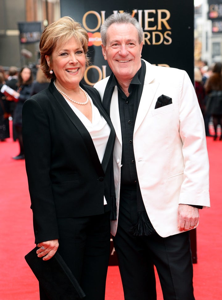 Lynda pictured with Michael Pattemore in 2013. 