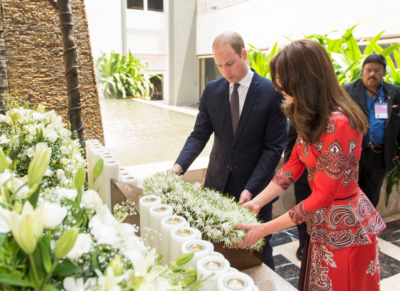 The Duke and Duchess are in India.
