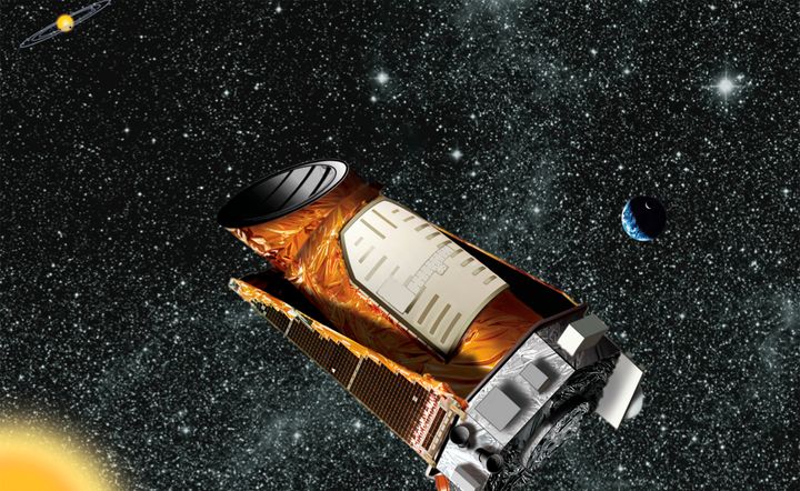NASA's Kepler spacecraft, which is seen in an artist's composite, has recovered after switching into emergency mode last week.