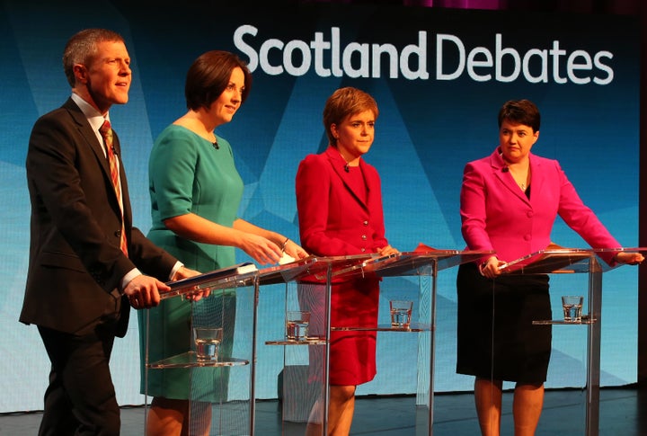 (Left to right) WIll Rennie, Kezia Dugdale, Nicola Sturgeon and Ruth Davidson have all published their tax returns