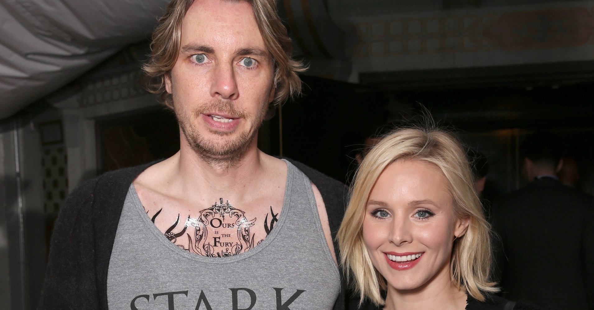 Kristen Bell And Dax Shepard's Matching Chest Tattoos Are 'Game Of