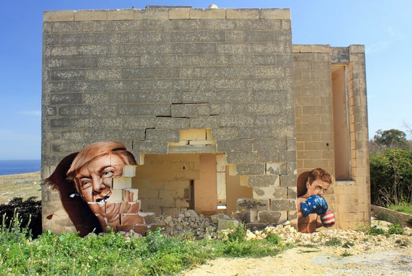 Street artist&nbsp;<a href="https://www.facebook.com/ChemiS-113127648721070/" target="_blank">Chemis</a>, from the Czech Repu