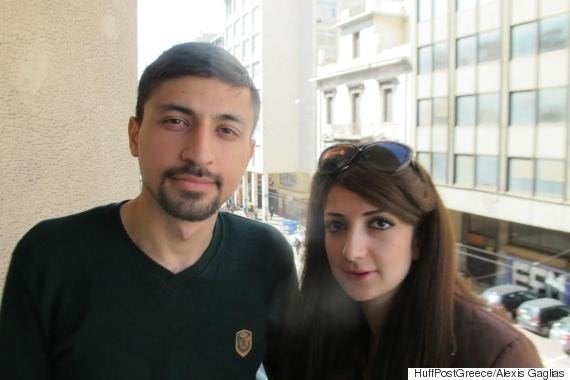 Mazd and Rania are participating in a United Nations program that accommodates refugees in Greece while they w
