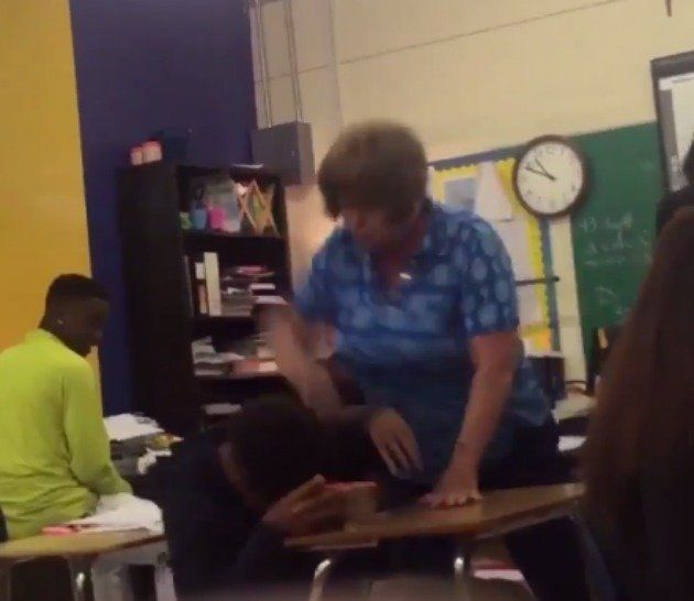 Teacher Arrested After Video Of Her Repeatedly Hitting A Student Goes ...