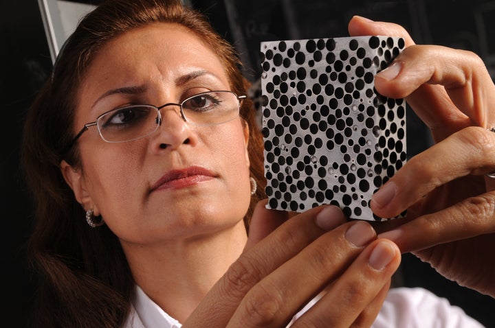 Afsaneh Rabiei has spent years developing the composite metal foam, which may be the future of bulletproof armor.