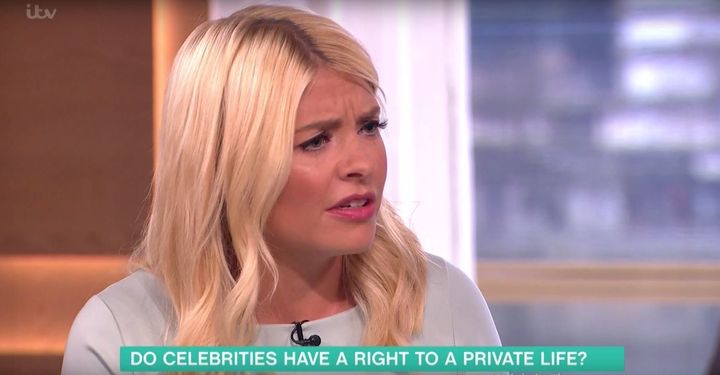 The ITV daytime show was debating the celebrity threesome injunction