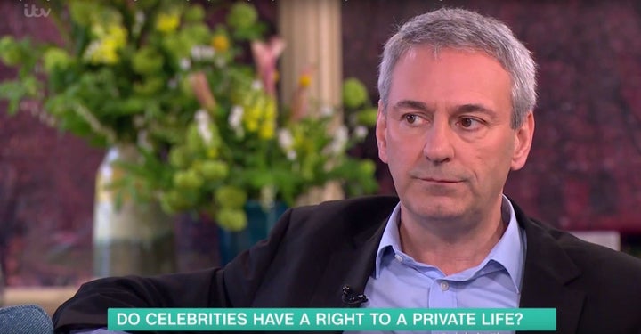 Holly clashed with Daily Mirror journalist Kevin Maguire