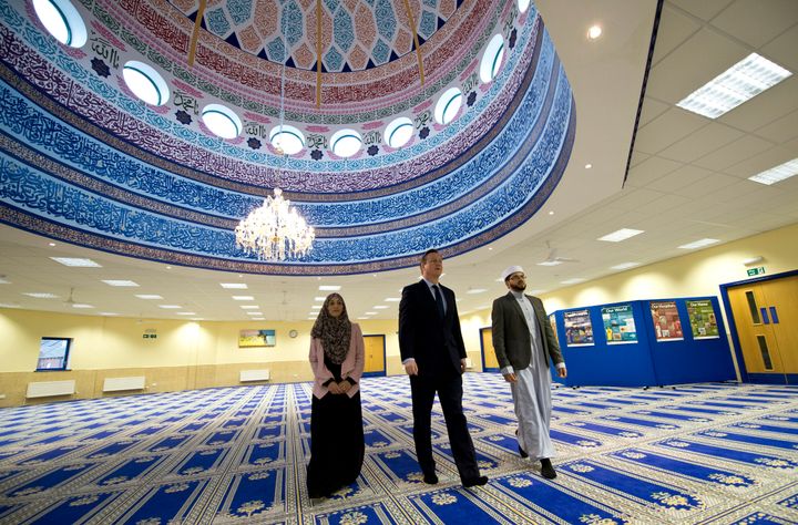 David Cameron visited the Makkah Masjid Mosque in Leeds in January
